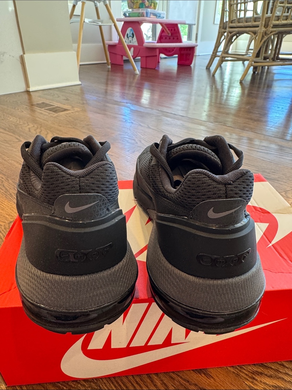 Nike Men’s Air Max Pulse Black Anthracite Sneakers - Picture 7 of 8